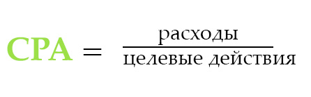 Cost per action/cost per lead